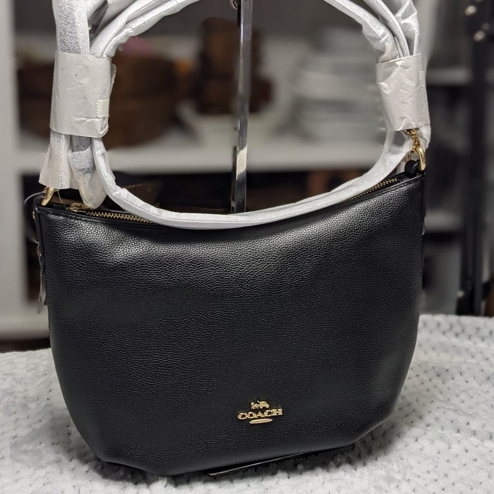 Coach Pebble leather handbag